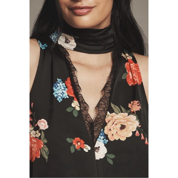 ANTHROPOLOGIE Floral Tank - Picture 2 of 4